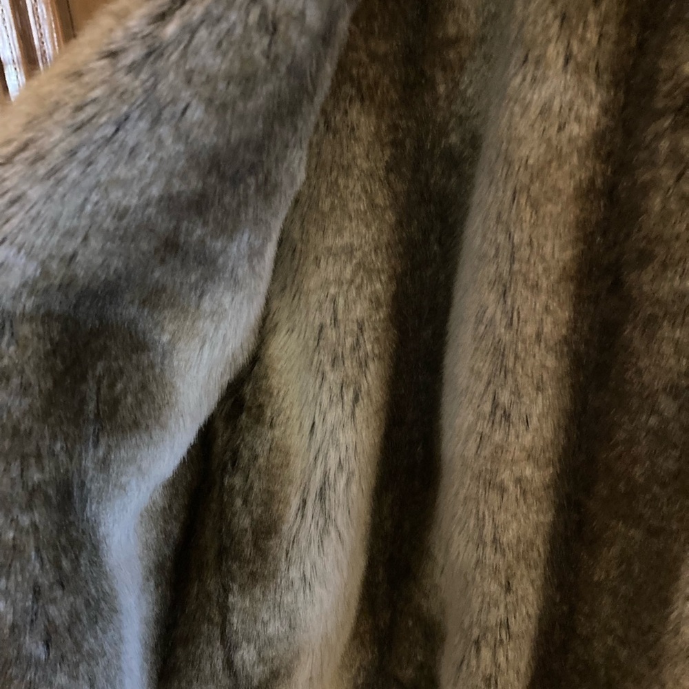 Fabio Faux Fur & Denim Trucker Jean Jacket - Picture 11 of 16